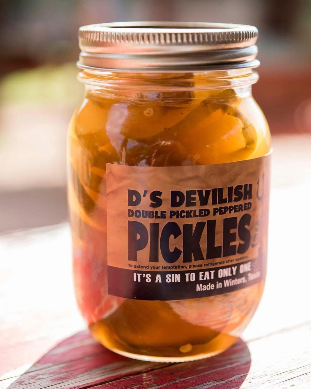 D’s Devilish Double Pickled Peppered