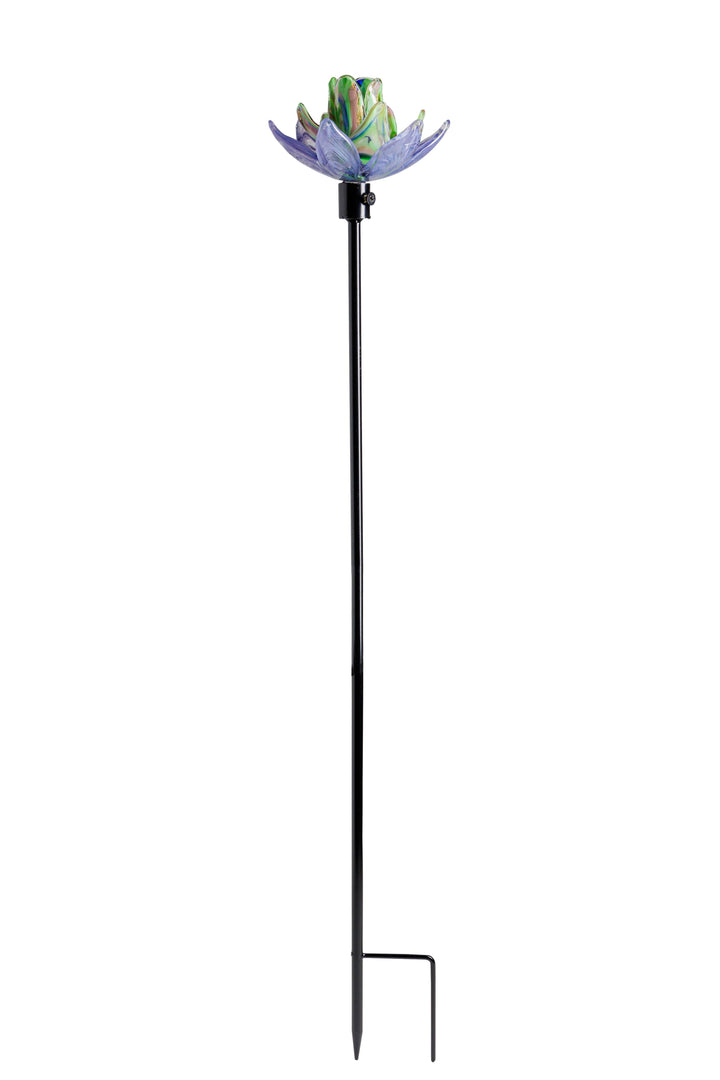 Art Glass Flower Stake