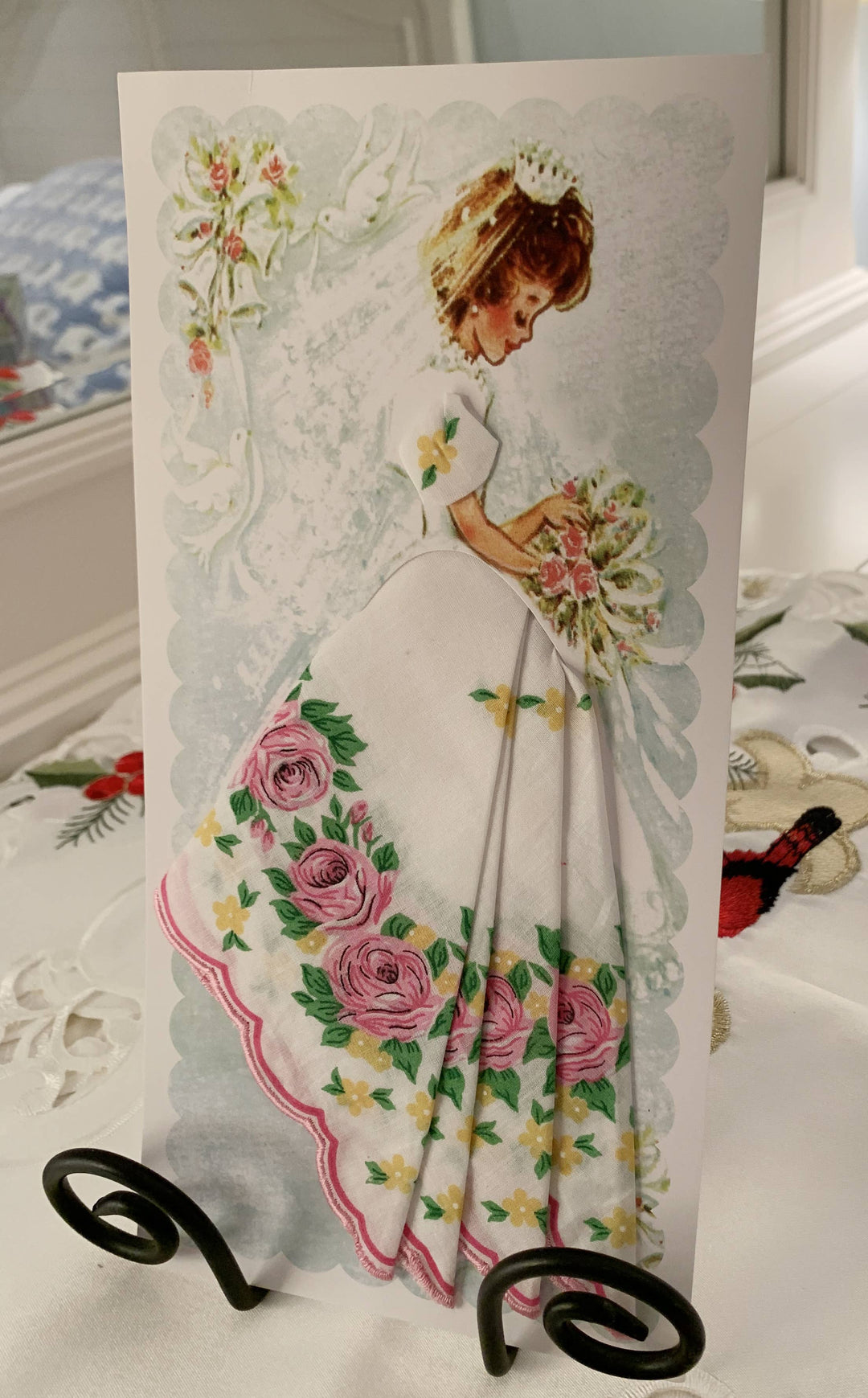 Bridal Keepsake Hankie Cards