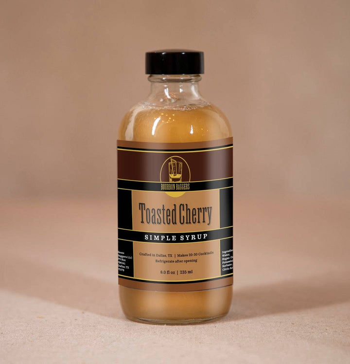 Bourbon Baggers Toasted Cherrywood Simple Syrup