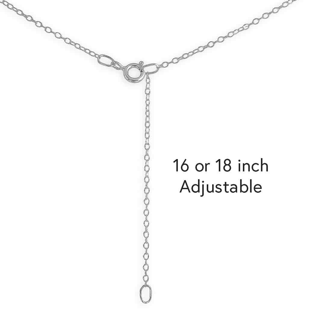 Sterling Silver Wax Seal Heart Necklace