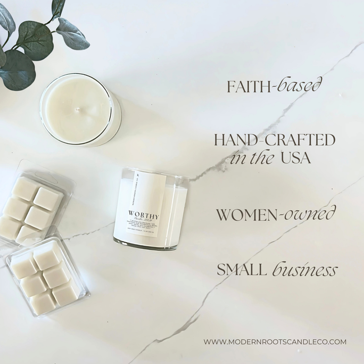 Worthy | Volcanic Island | 9 oz. Clear Jar Soy Candle