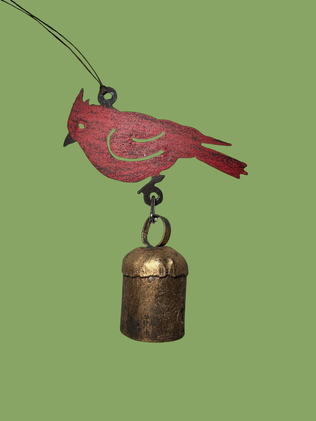 Cardinal ornament Wind Chime