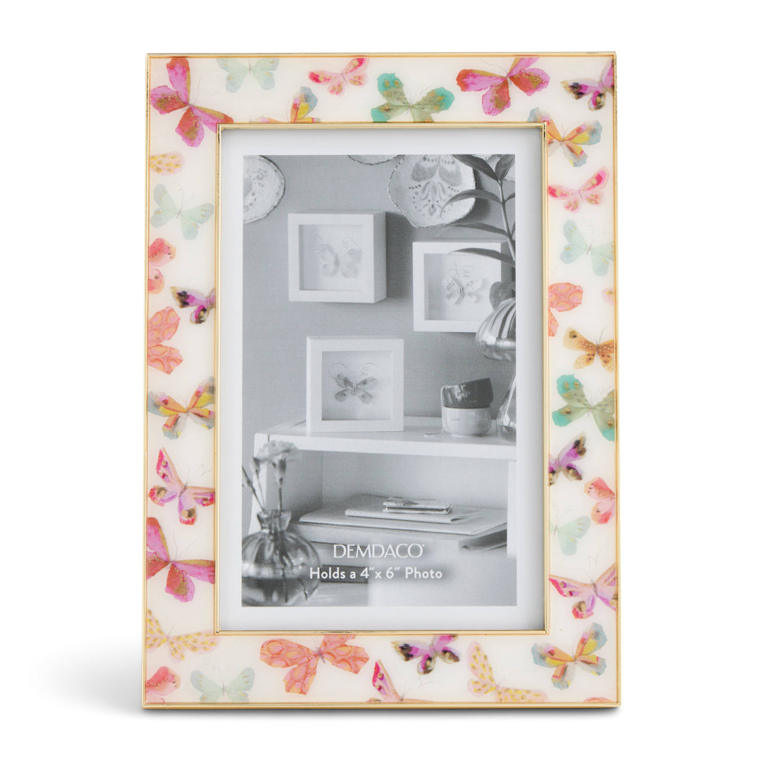 Elisabeth Hays Multi Enamel Butterfly Frame