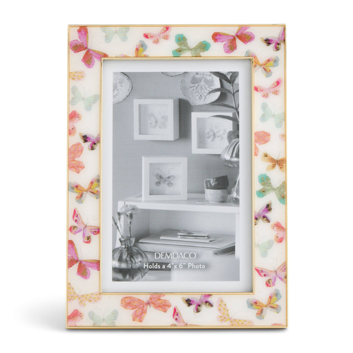 Elisabeth Hays Multi Enamel Butterfly Frame