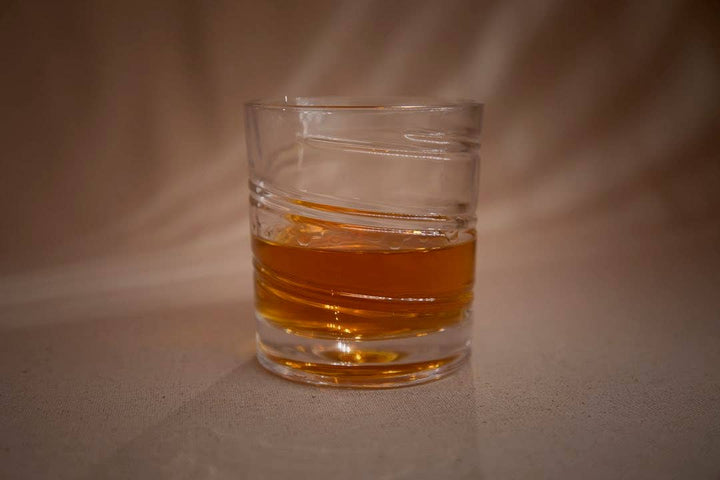 Bourbon Baggers Fidget Spinner Glasses