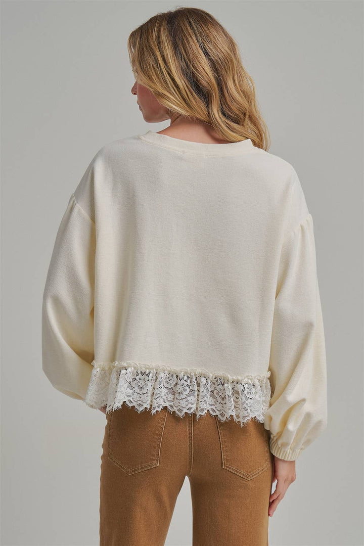 THANKFUL ALWAYS EMBROIDERED THANKSGIVING TOP