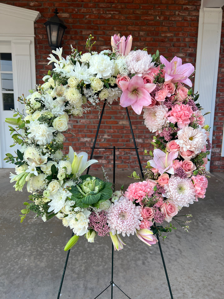 Sympathy Floral Wreath