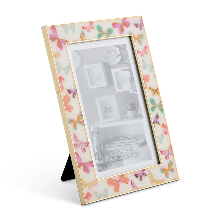 Elisabeth Hays Multi Enamel Butterfly Frame