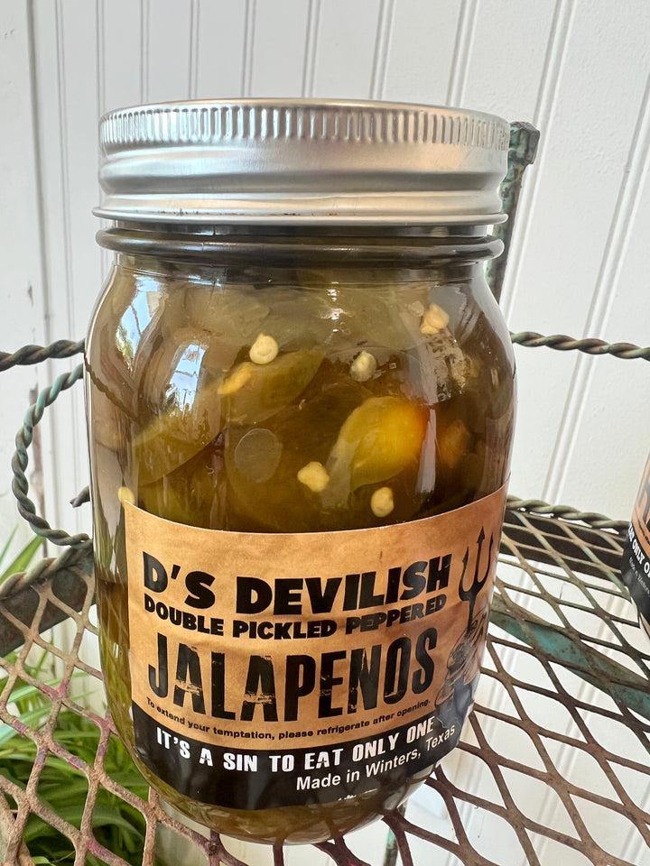 D’s Devilish Double Pickled Peppered