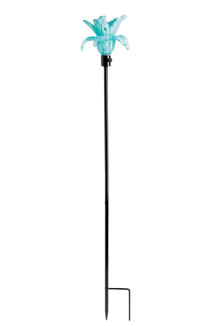 Art Glass Flower Stake