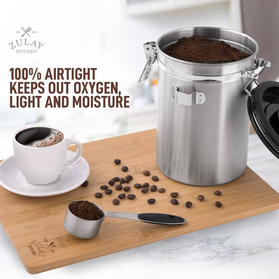 21oz Coffee Canister For Ground Coffee
