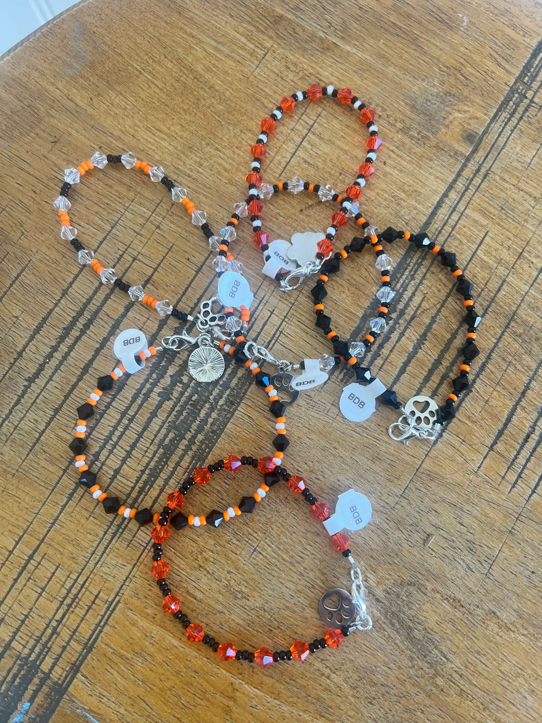 Brown Dog Bead - Bulldog bracelets