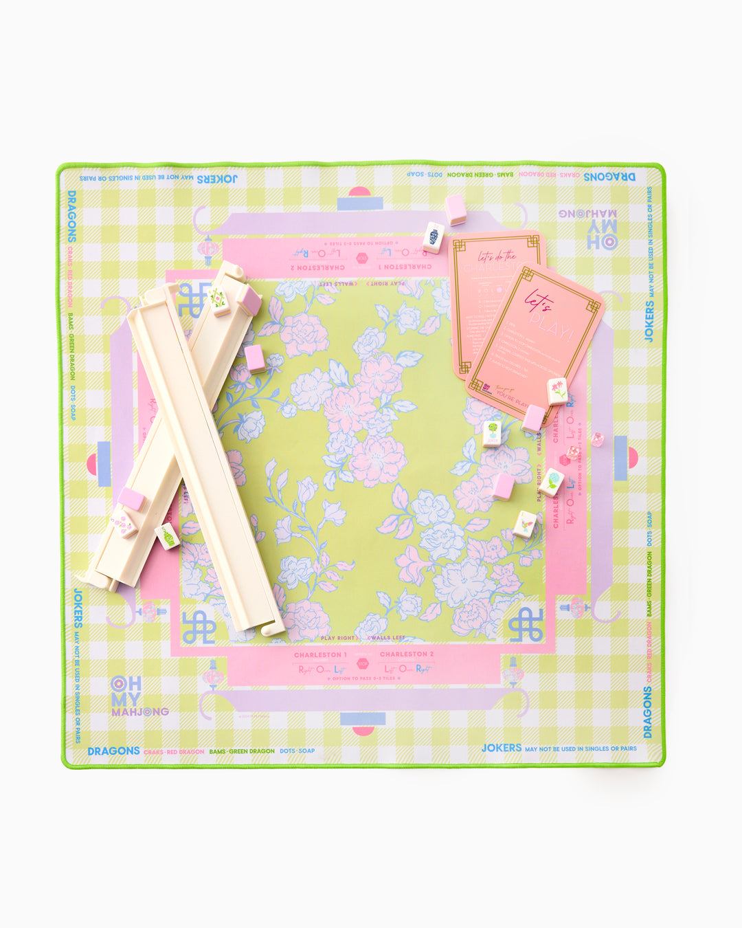 Garden Party Mah Jong Mat - Oh My Mahjong