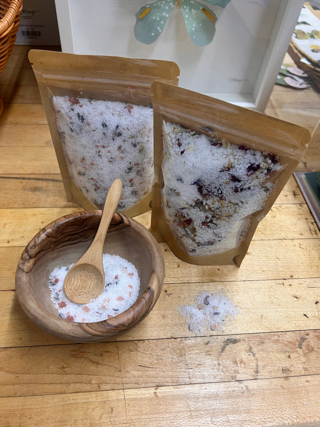 Chamomile & Lavender Bath Salt Soak
