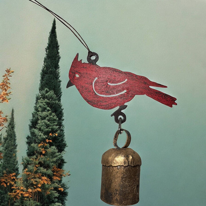 Cardinal ornament Wind Chime