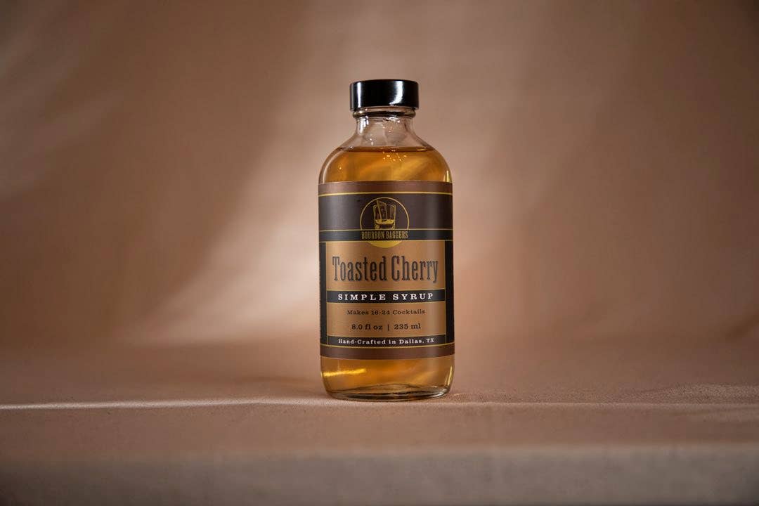 Bourbon Baggers Toasted Cherrywood Simple Syrup
