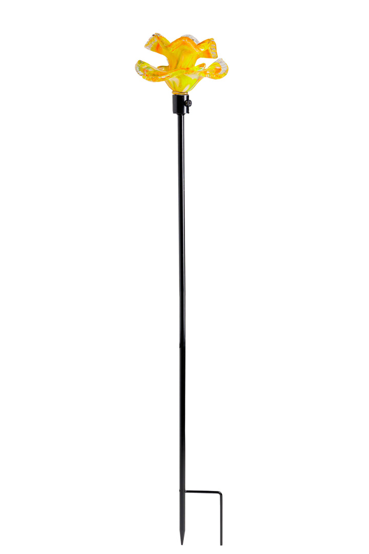 Art Glass Flower Stake