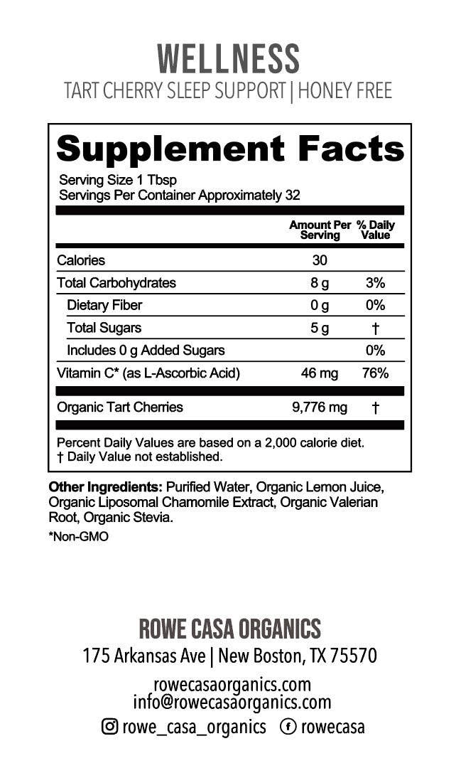 TART CHERRY SLEEP SUPPORT | 16 Oz