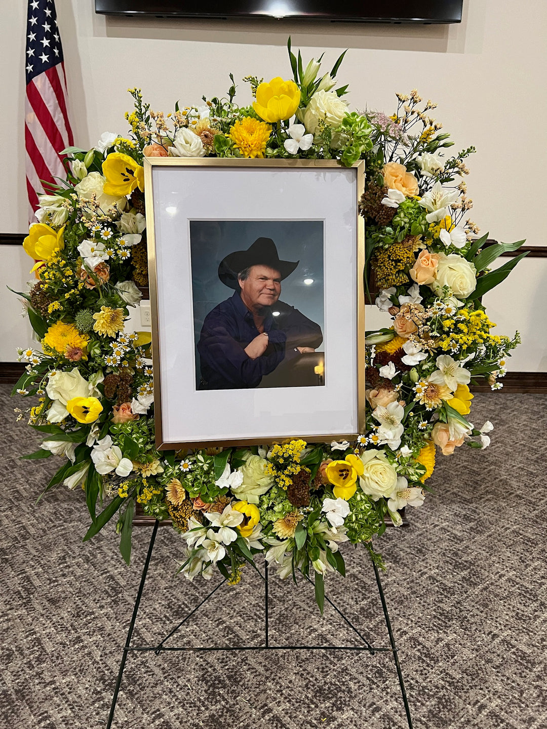 Wreath with Photo