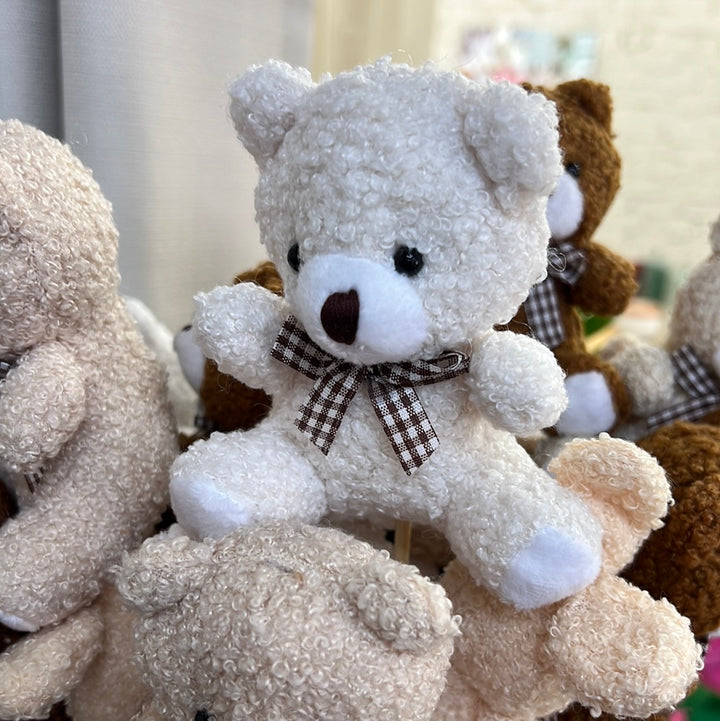 Teddy Bear Flower Pick
