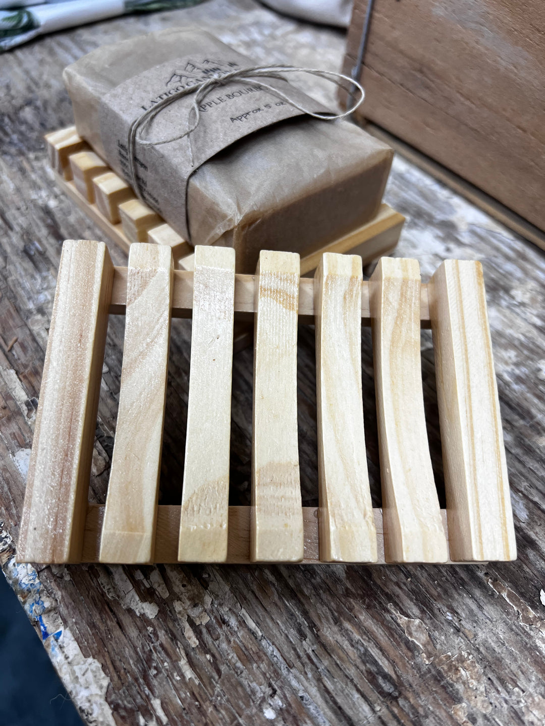 Rectangle Wooden Soap Dish Rectangle
