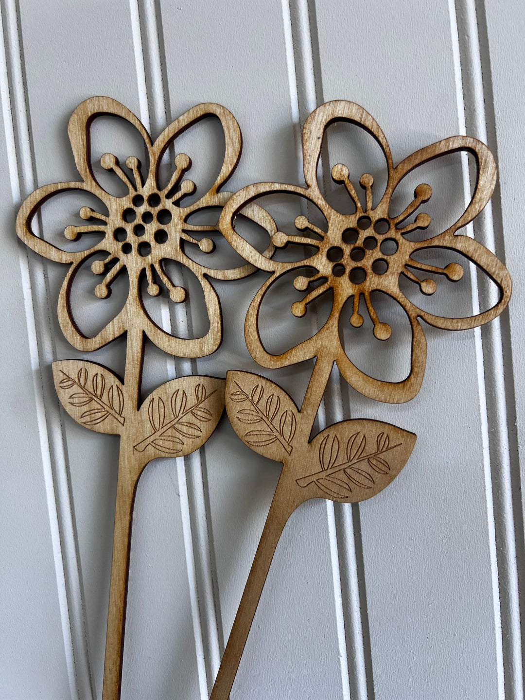 Wooden Flower Pick