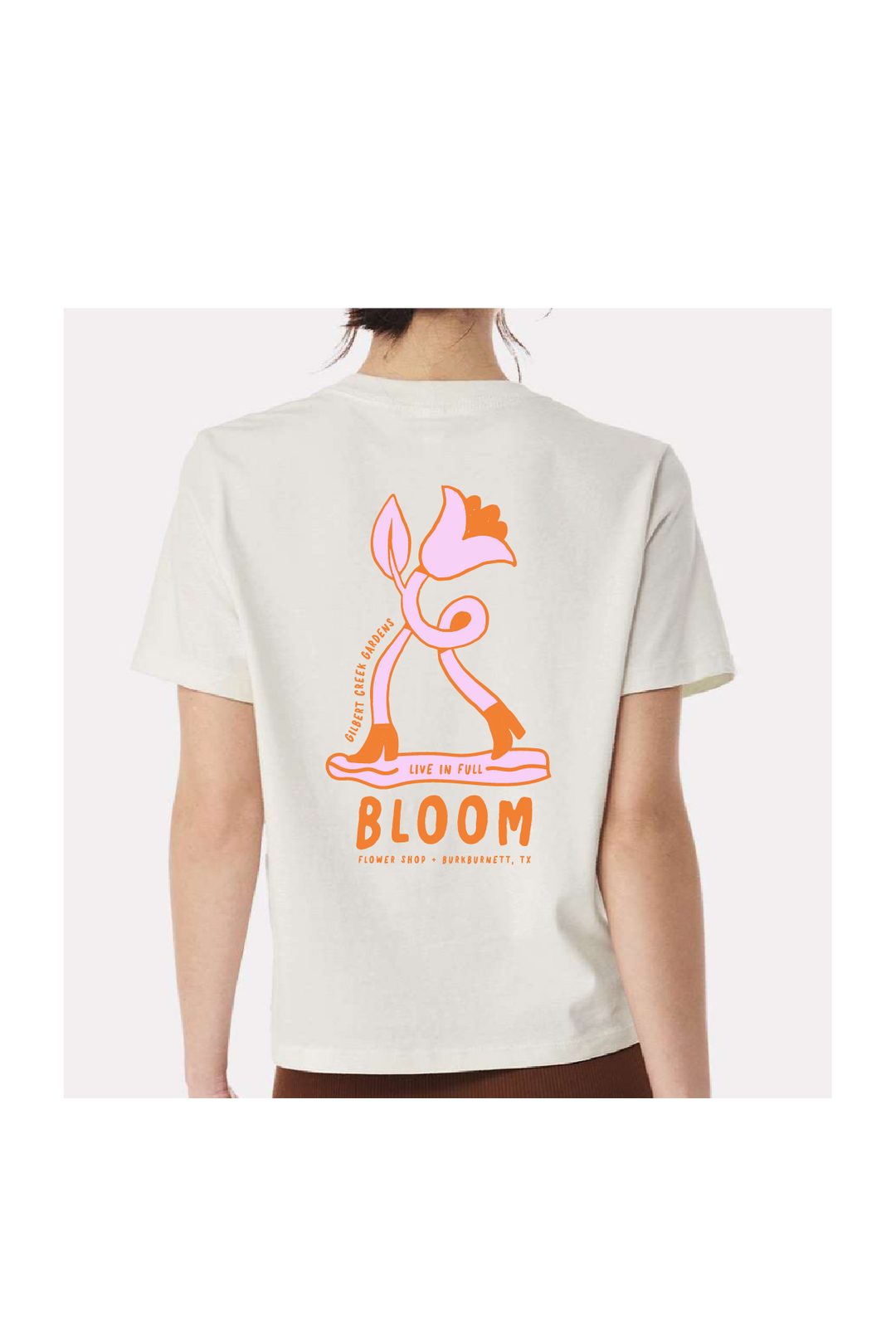 Live in Full BLOOM Tee