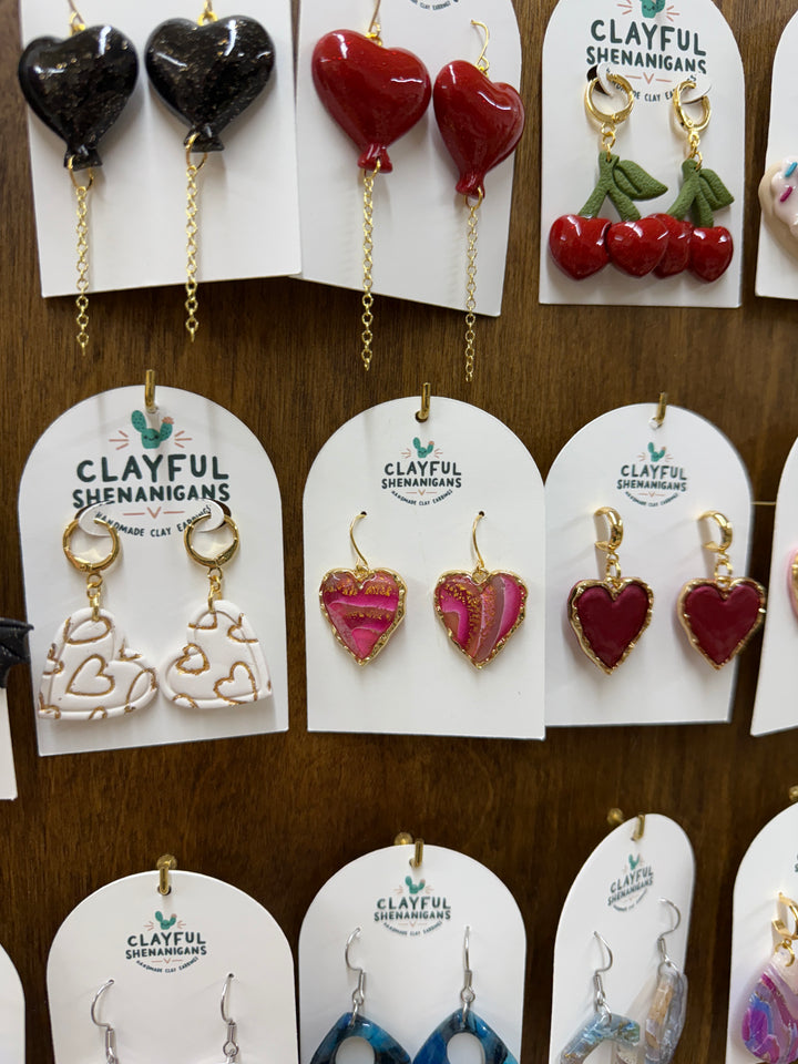 Clayful Shenanigans Earings