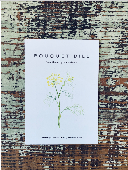Gilbert Creek Gardens Bouquet Dill Seeds