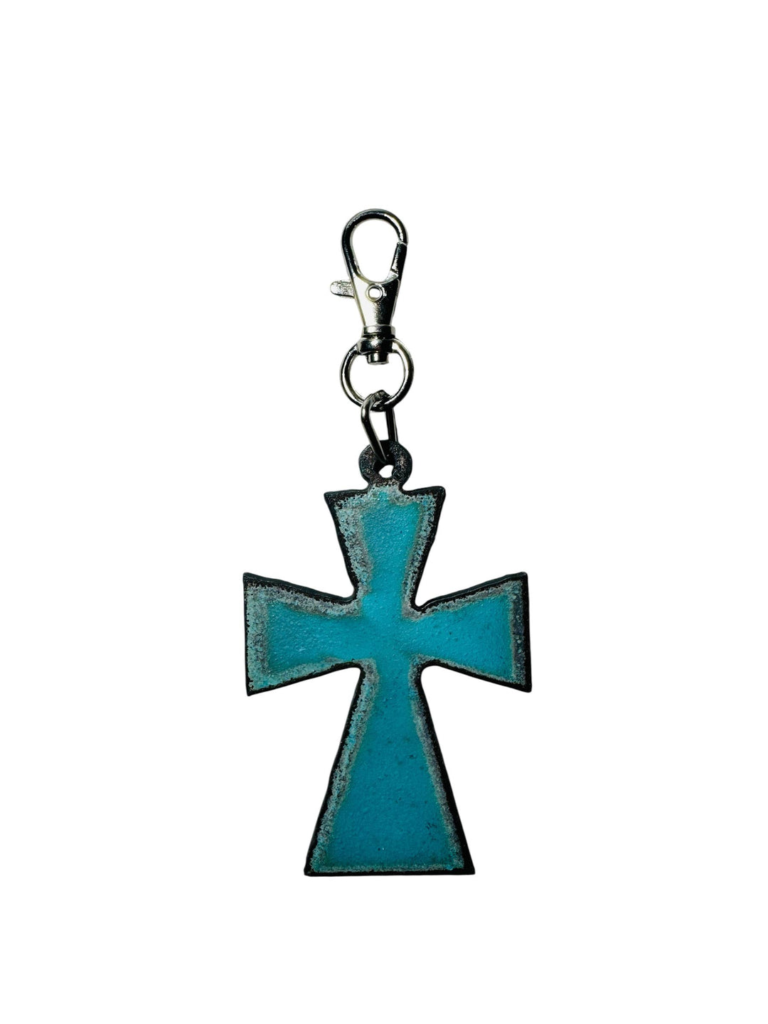 Cross clip charm religious pendant purse attachment jewelry