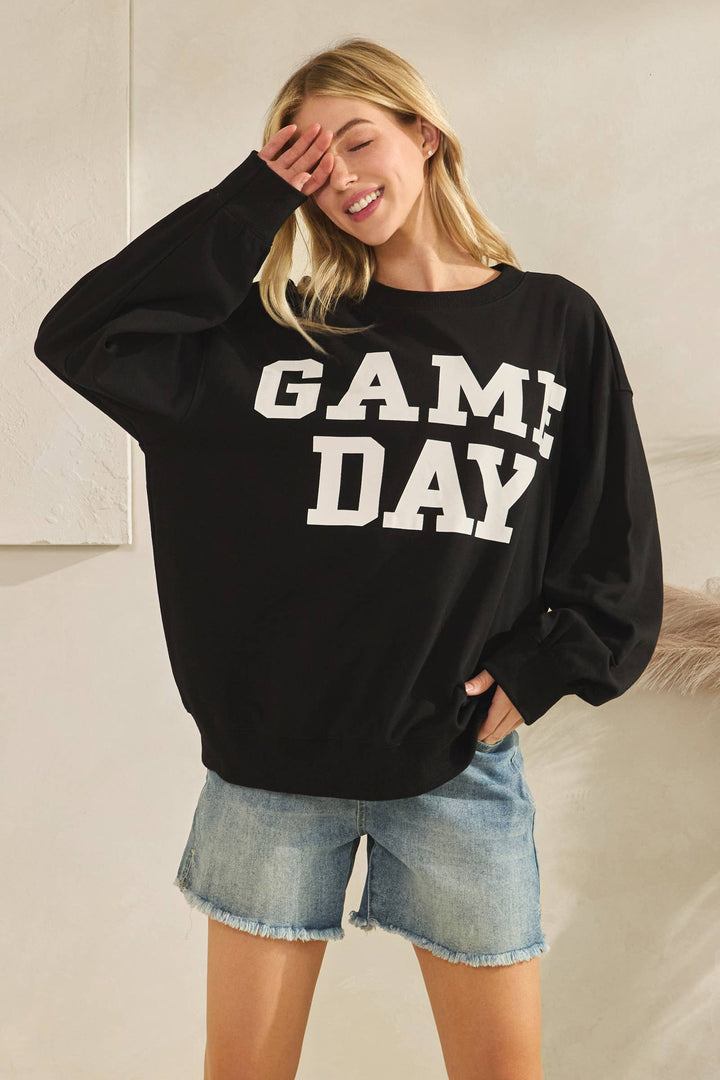 Bold Varsity Game Day Sweatshirt