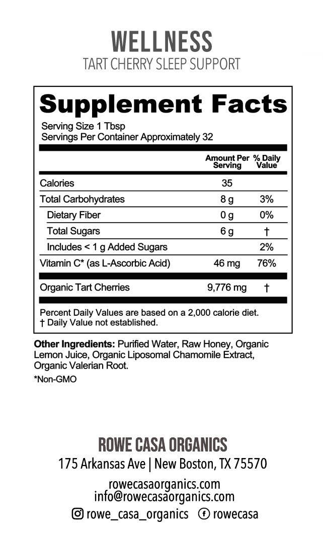 TART CHERRY SLEEP SUPPORT | 16 Oz
