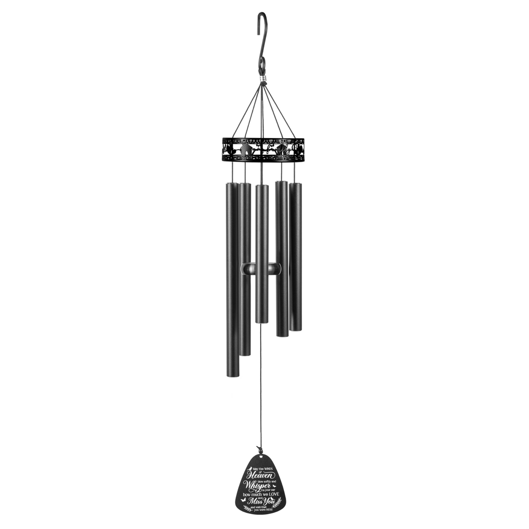 34" Family-Love Memorial Wind Chimes, Sympathy Wind Chime Gift For Loss of A Loved One
