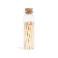Glass Bottle of Matches